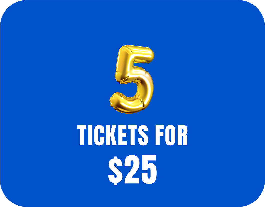 5 for $25